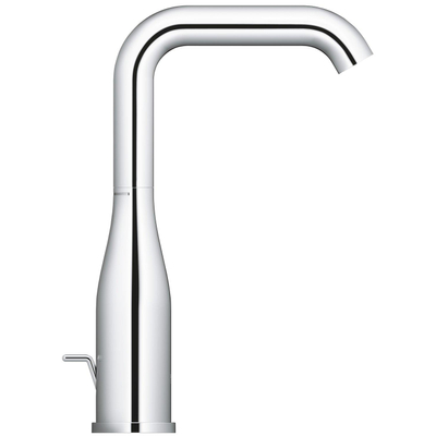 GROHE Essence New Wastafelkraan Opbouw - uitloop 12.7cm - L size - hoge draaibare uitloop - met trekwaste - EcoJoy - chroom