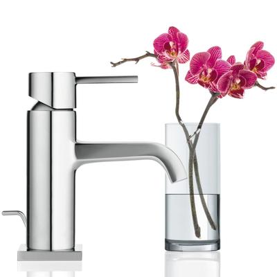 GROHE Allure wastafelmengkraan opbouw - laag - waste - EcoJoy - chroom