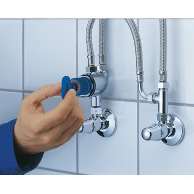 GROHE Grohtherm onderbouw thermostaat chroom