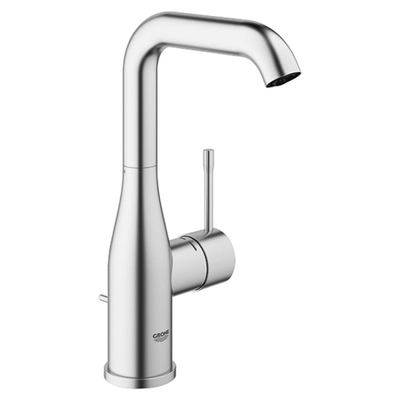 GROHE Essence new Wastafelkraan Opbouw - uitloop 12.7cm - L-size - waste - supersteel