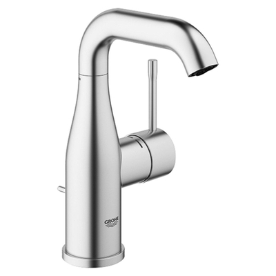 GROHE Essence new Wastafelkraan Opbouw - uitloop 11.4cm - M-size - waste - supersteel