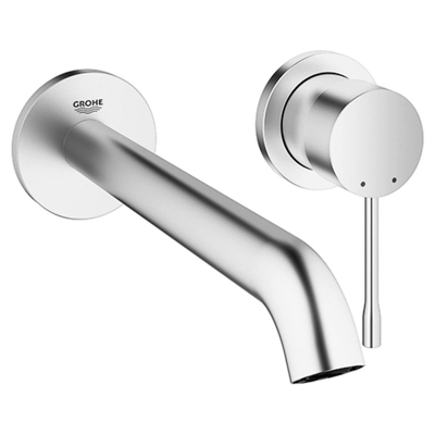 GROHE Essence New Wastafelkraan Inbouw - uitloop 23cm - L-size - supersteel