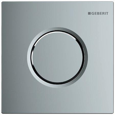 Geberit type 01 urinioir bedieningsplaat - pneumatisch - ronde knop - glans chroom