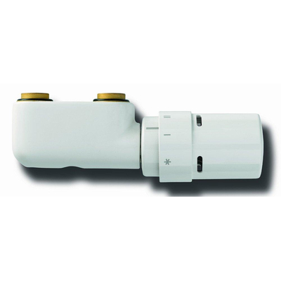 Vasco Design ventielthermostaat haaks wit OUTLETSTORE