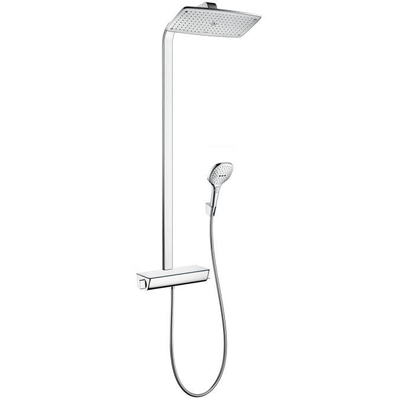 Hansgrohe Raindance select e 360 showerpipe ecostat select e ecosmart chroom