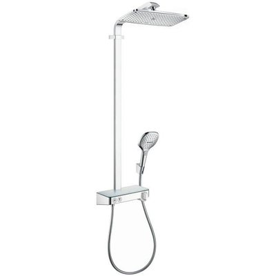 Hansgrohe Raindance select e 360 showerpipe showertablet wit chroom