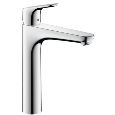 Hansgrohe Focus E2 wastafelkraan highriser inclusief ComfortZone 190 met waste chroom