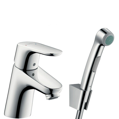 Hansgrohe Focus 70 bidetkraan met handdouche chroom