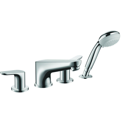 Hansgrohe Focus afbouwdeel 4 gats badrandkraan voor inbouwdeel 1324418 chroom