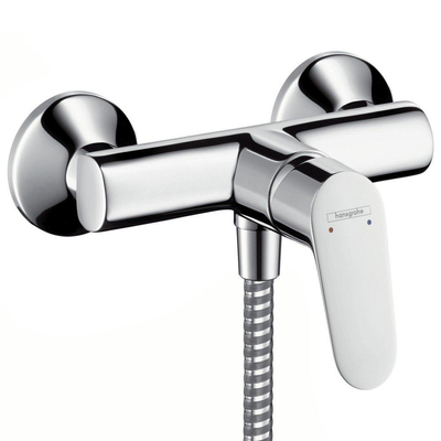 Hansgrohe Focus E2 douchekraan met koppelingen chroom