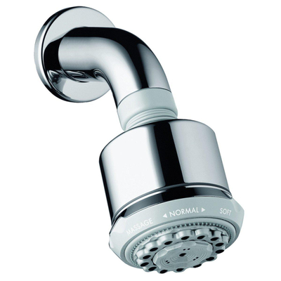 Hansgrohe Clubmaster ecosmart hoofddouche met douche arm chroom