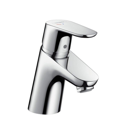 Hansgrohe Focus wastafelkraan CoolStart 70 met waste chroom