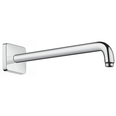 Hansgrohe douchearm E zonder kogelgewricht 1/2 x38.9cm 90° incl. rozet chroom