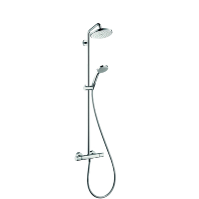 Hansgrohe Croma 220 Showerpipe met thermostaatkraan chroom