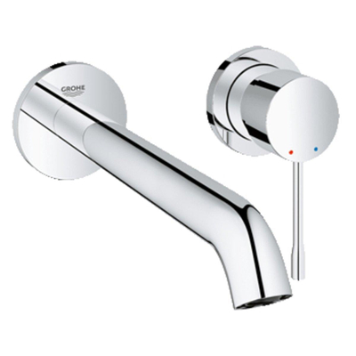 GROHE Essence New Wastafelkraan Inbouw - uitloop 23cm - L size - zonder waste - chroom