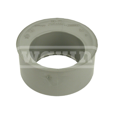 Wavin PVC lijm verloopring dubbel 110x50/50mm