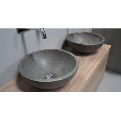 Royal Plaza Revera opbouw kom rond 40cm zonder kraangat blue stone