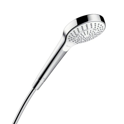 Hansgrohe Croma Select S handdouche Multi EcoSmart 1/2 xØ11cm met soft rain intense rain en massagestraal wit/chroom