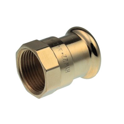 Vsh Xpress overgangskoppeling 1/2 x 15 mmbi x pers 6270g koper