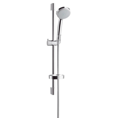 Hansgrohe Unica C glijstangset met handdouche Croma 100 Vario 65cm 9.4l min chroom