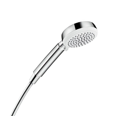 Hansgrohe Crometta 100 Vario handdouche EcoSmart met rain normale krachtige en massagestraal wit/chroom