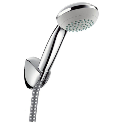 Hansgrohe Crometta 85 badset inclusief Crometta 85 handdouche 1 jet inclusief wandhouder inclusief doucheslang 125cm chroom