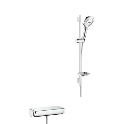 Hansgrohe Ecostat select met raindance s.e120 douchecombinatie 65cm chroom