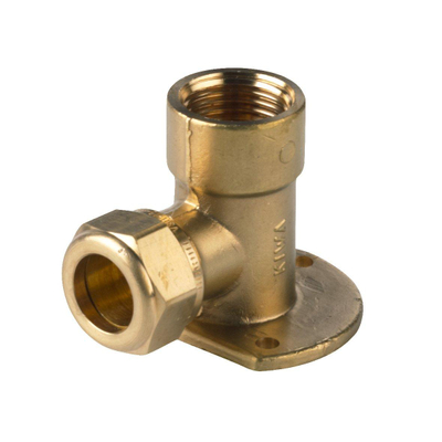 VSH Super Knel Messing knel muurplaat x binnendraad 1/2 x15mm