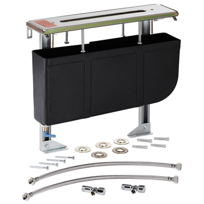 Dornbracht Perfecto montagesysteem voor 3 en 4 gats badkranen tegelrandmontage 1/2