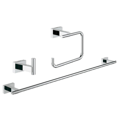 GROHE Essentials Cube accessoireset 3 in 1 chroom