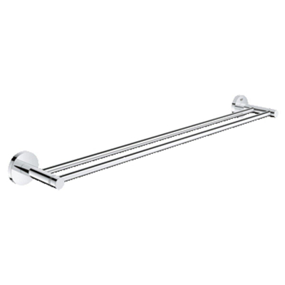 GROHE Essentials Handdoekhouder - 60cm - dubbel - chroom