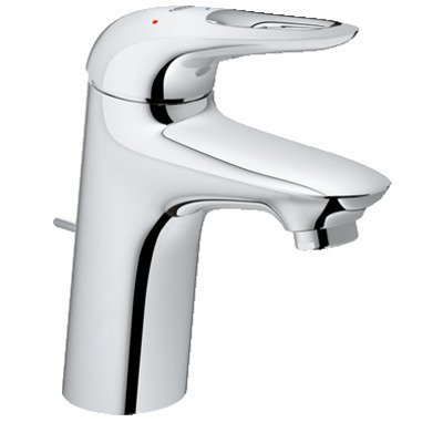 GROHE Eurostyle New waterbesparendes wastafelkraan M size met waste chroom