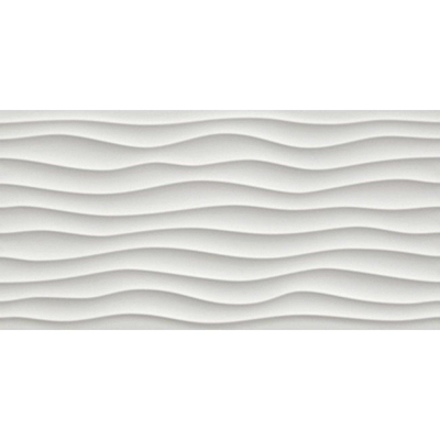 Atlas concorde 3d wall decortegel dune 40x80cm doos a 4 stuks white