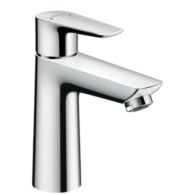 Hansgrohe Talis Es wastafelkraan 110 met push open garnituur chroom