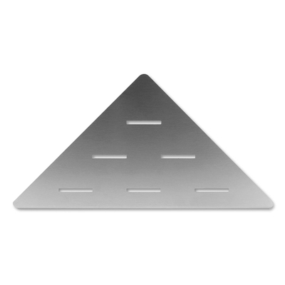 Looox corner shelf hoekplanchet - 30x22cm - RVS geborsteld
