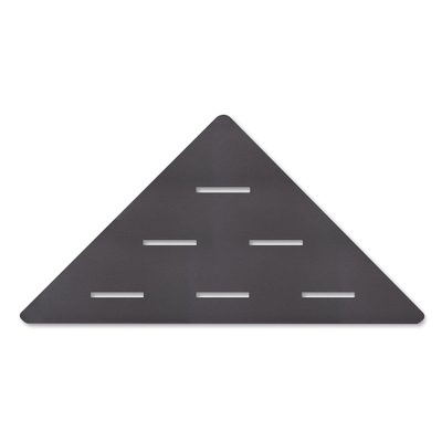 Looox corner shelf hoekplanchet - 30x22cm - antraciet