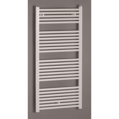 Zehnder Zeno handdoekradiator 118.4x60cm 667watt Staal Wit glans