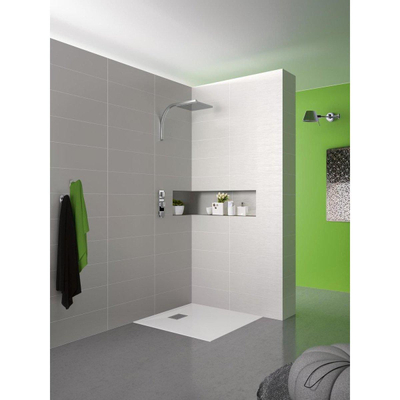 Kinedo Kinesurf douchebak 90x90x9cm antislip wit