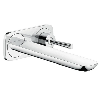 Hansgrohe PuraVida afbouwdeel voor inbouw wastafelkraan met afvoerplug 50001 uitloop 22,5cm chroom