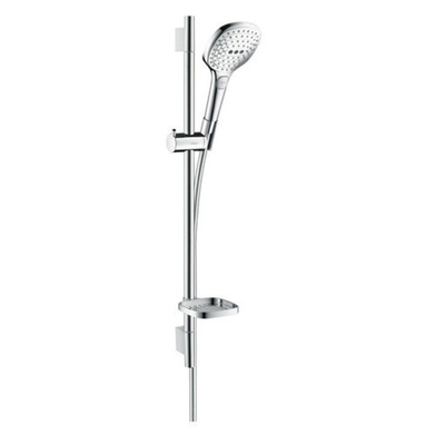 Hansgrohe Raindance select 120 unica s puro glijstangset 65cm wit chroom