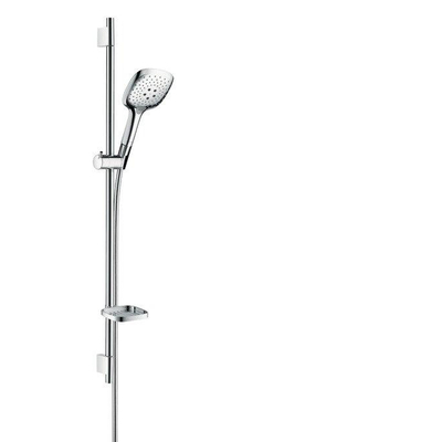 Hansgrohe Raindance select e150 glijstangset 90cm met unica s en puro chroom