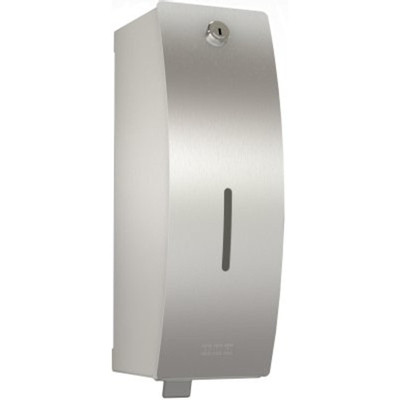 Franke Stratos zeepdispenser - 30.4x10x13.4cm - wandmodel - vandaalbestendig - RVS