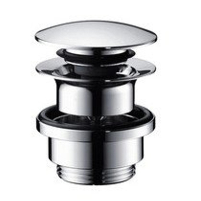 Hansgrohe Universeel afvoerplug 1 1/4" met pop-up chroom
