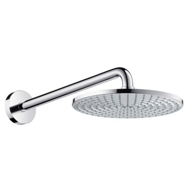 Hansgrohe Raindance hoofddouche met air 24cm met douchearm 38cm chroom