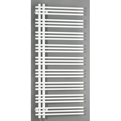 Zehnder Yucca handdoekradiator 130.4x37.8cm 430watt Staal Wit glans