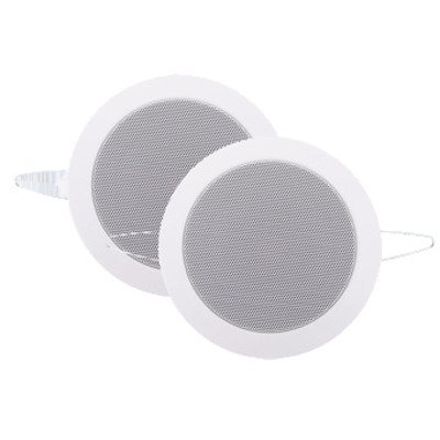 Aquasound Twist twist speakerset - spatwaterdicht - 45 watt - kleur wit ral 9016 (afm. 135 x 43 mm) -