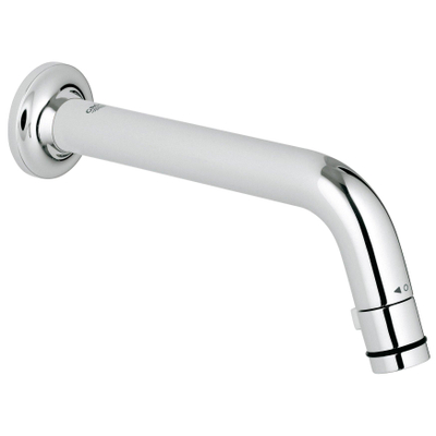 GROHE Universal toiletkraan wandmodel met lange uitloop 18cm chroom