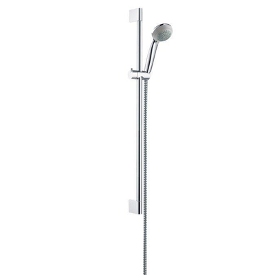 Hansgrohe Crometta 85 Unica glijstangset met Crometta 85 Vario handdouche 65cm chroom