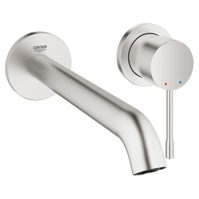 GROHE Essence New Wastafelkraan Inbouw - uitloop 23cm - L-size - supersteel