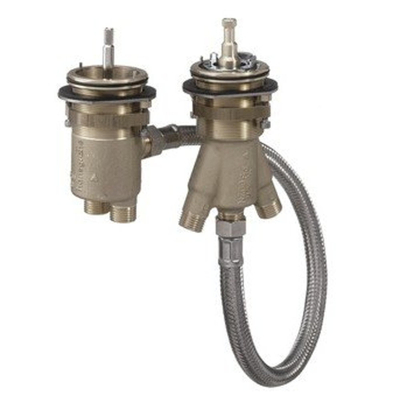 Hansgrohe Universeel inbouwdeel voor 2 gats badrandthermostaat